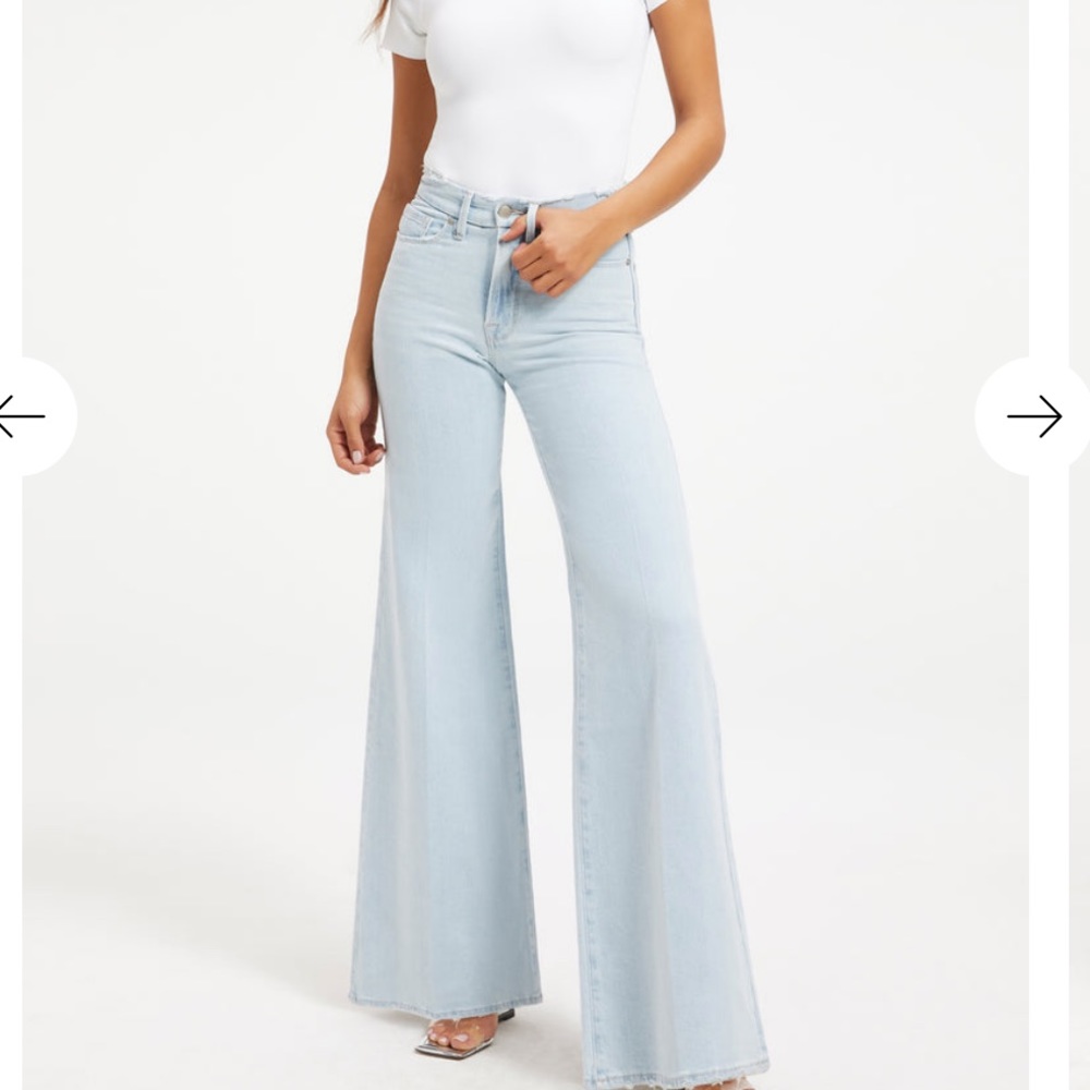 GOOD WAIST PALAZZO-Good American